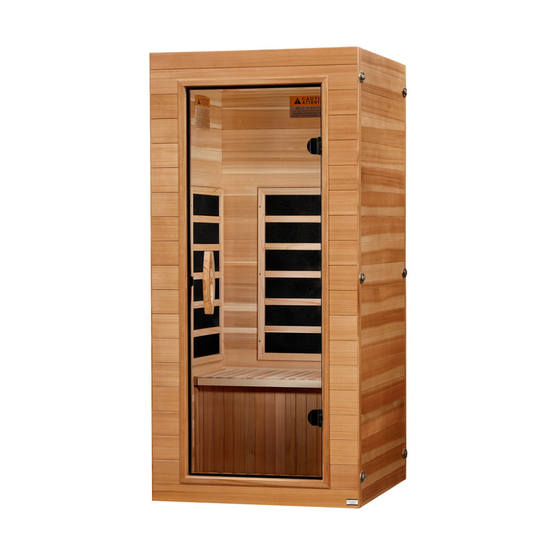 Dynamic Compact Tall 1-Person Ultra Low EMF Sauna - View 2