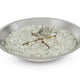20" Round Crystal Fire Plus Gas Burner with Electronic Ignition (NG) — with fire glass media