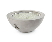 Cove 42" Round Gas Fire Pit Bowl — shown unlit