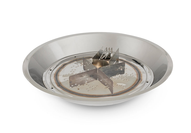 20" Round Crystal Fire Plus Gas Burner with Electronic Ignition (NG)