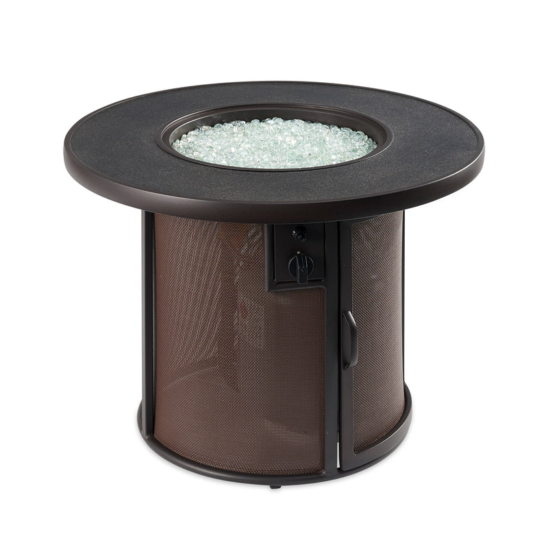Stonefire 32" Round Gas Fire Pit Table