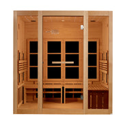 Golden Designs 8-Person Full Spectrum Near Zero EMF Sauna - View 3