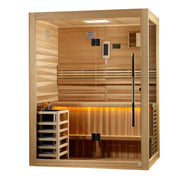 Golden Designs Hanko 3-Person Traditional Sauna - View 2