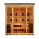 Golden Designs Gargellen Flat Roof — 5-Person Outdoor Hybrid Sauna