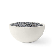 HPC Dekko Serenade 32 concrete fire pit in Limestone with Slate Beachstone