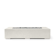 HPC Dekko Sonoma 56 concrete fire pit in Limestone with Slate Beachstone